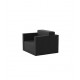 Outdoor Design Armchair black