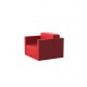 Outdoor Design Armchair red