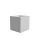 POT GATSBY CUBIC 50 cm - Ribbed Cubic Pot
