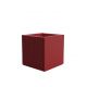 POT GATSBY CUBIC 50 cm - Ribbed Cubic Pot