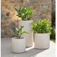 GATSBY CYLINDRICAL POT 100 cm - XL Grooved Flower Pots