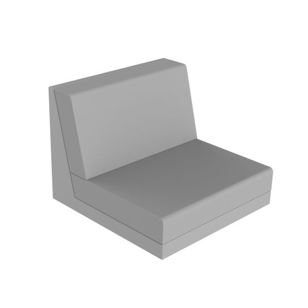 CANAPE PIXEL MODULE WITHOUT ARMCHAIR : Sofa module without armrest