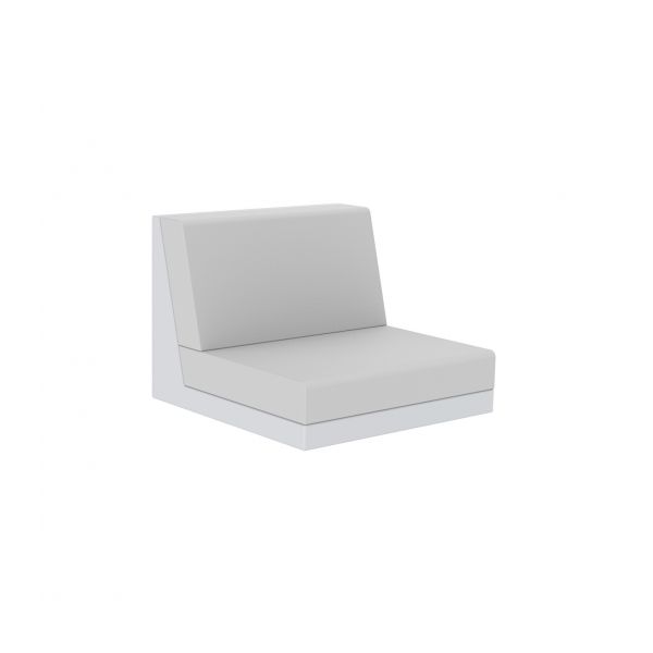 CANAPE PIXEL MODULE WITHOUT ARMCHAIR : Sofa module without armrest