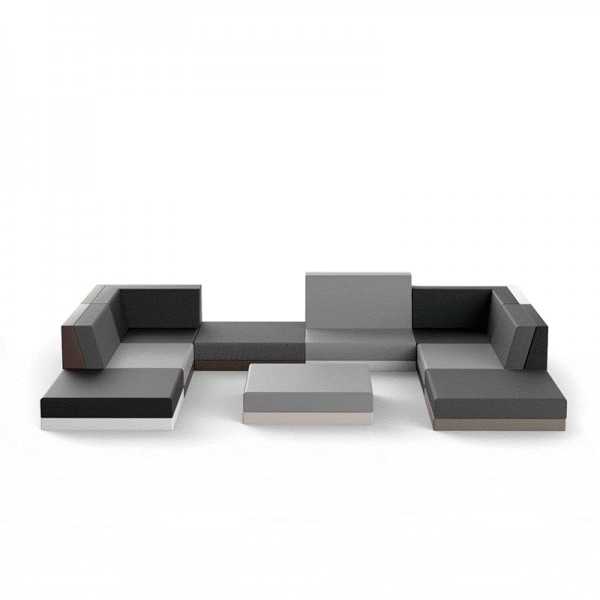 CANAPE PIXEL MODULE WITHOUT ARMCHAIR : Sofa module without armrest