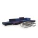 CANAPE PIXEL MODULE CHAISE LONGUE : Modular outdoor sofa