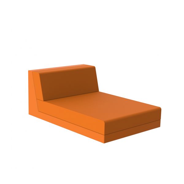 Mobilier de jardin design - CANAPE PIXEL MODULE CHAISE LONGUE : Canapé Extérieur Modulable