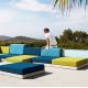 PIXEL MODULE LONG CHAIR SOFA : Modular garden furniture