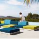 CANAPE PIXEL MODULE CHAISE LONGUE : Salon de Jardin Modulable