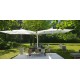 Doppio European Sun Shade System with Single Pole and Two Canopies by Fim