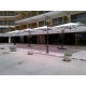 DOPPIO 600X388 - Double Parasol Déporté Mât Central pour Professionnels