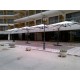 DOPPIO 800X290 - Double Offset Terrace Umbrella for Professional Use