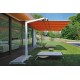 Flexy Shading System with a Large Sliding and Tilting Canopy