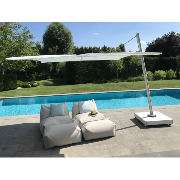 Parasol Excentré Vent Fort 250 x 250 Spectra Umbrosa