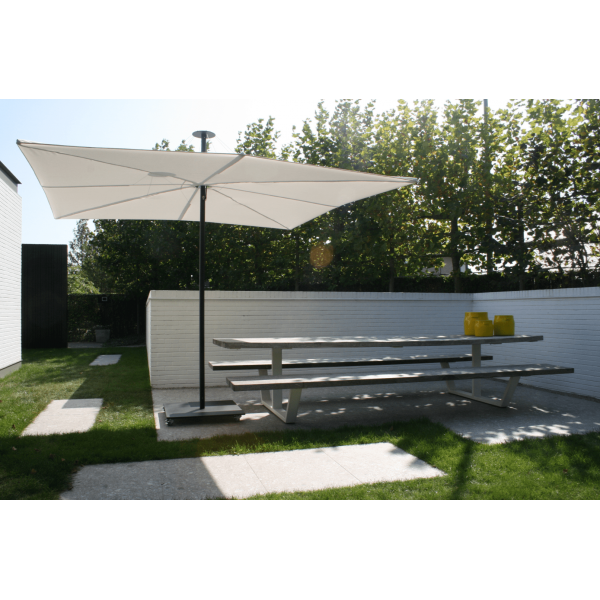 Garden bench online with parasol