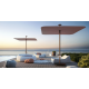 Garden Parasol INFINA by Umbrosa Without knot of ribs and visible frame 250 x 250