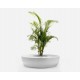 Circular Planter with integrated bench VASES ISLAND - Indoor and Outdoor - Waterproof fabrics