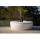 Jardiniere Banc moelleux jardin intégré - tissu impermeable VASES ISLAND VONDOM