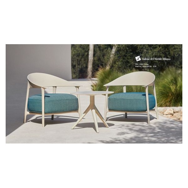 Chaise LOUNGE AFRICA Fauteuil Extérieur Haut de Gamme Vondom