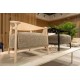 Extra Soft Outdoor Terrace Chair With Design Metallic Armrests - Vondom AFRICA LOUNGE