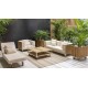 High End Soft Sofa 3 Places with Wheels VINEYARD Sofa Vondom