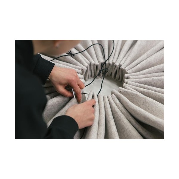 Office Noise Control ACOUSTIC PLEAT Ripple - Handmade with very durable materials