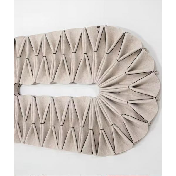 Innovative Noice Reduction System - Acoustic Panels For Open Space Offices Co-Working Spaces PLEAT Edel Long