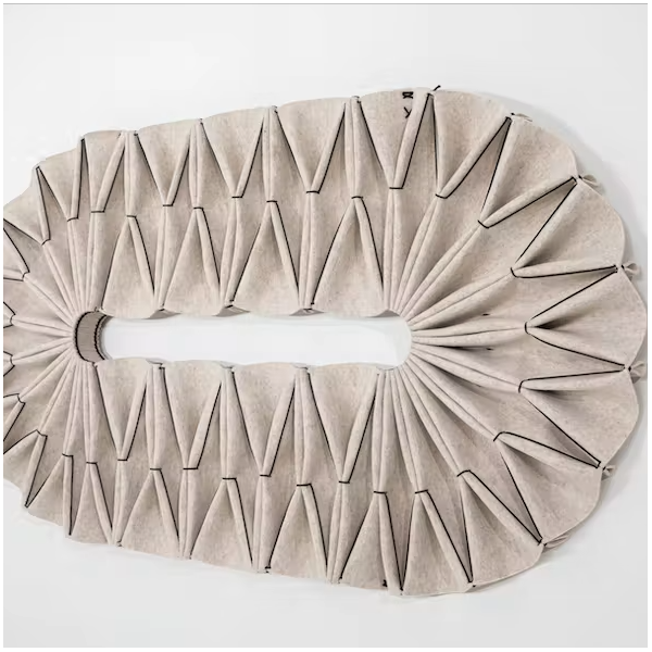 Diffuseur Acoustique Mural PLEAT Edel Long BuzziSpace - Design Unique