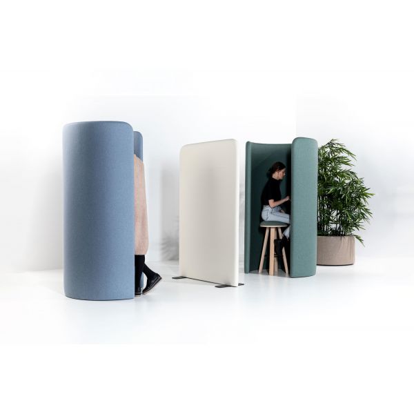 ACOUSTIC HUG - Acoustic Cabinets Cylindrical Shape Office