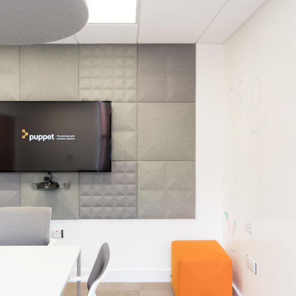 ACOUSTIC TILE - Acoustic Panel Customizable Patterns 3D Office
