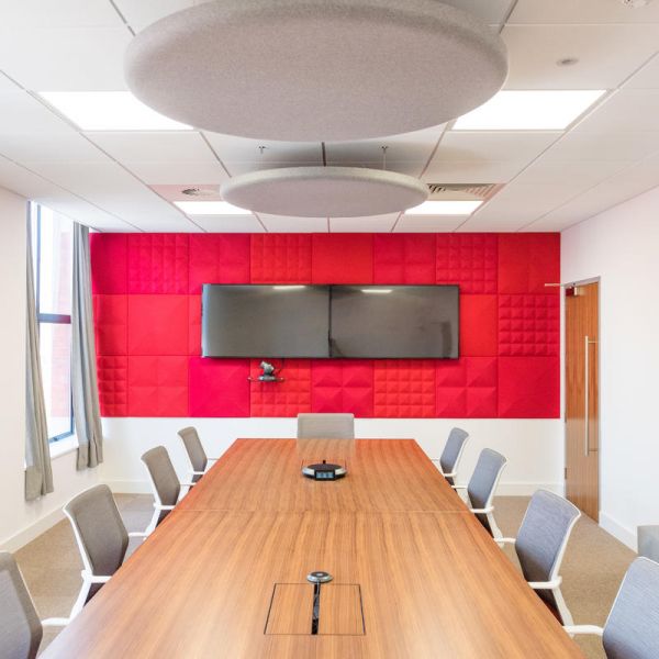 ACOUSTIC TILE - Acoustic Panel Customizable Patterns 3D Office