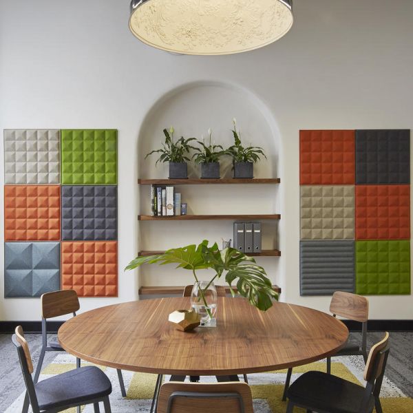 ACOUSTIC TILE - Acoustic Panel Customizable Patterns 3D Office