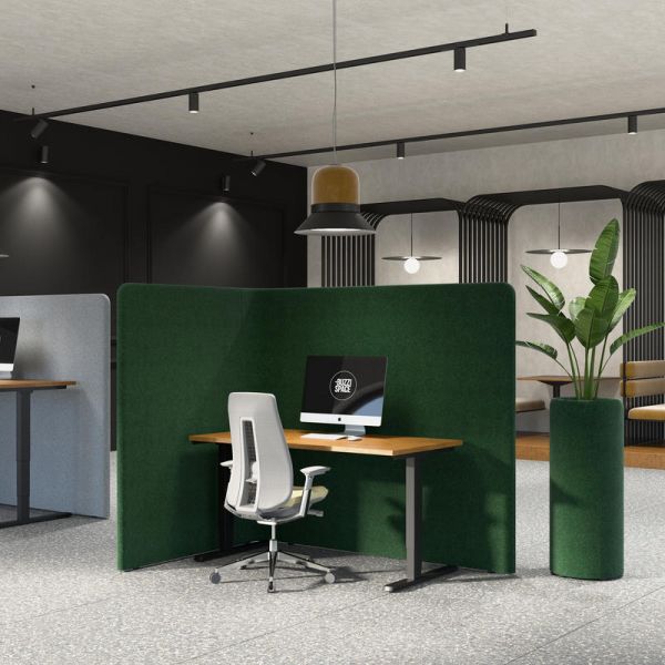 ACOUSTIC SHIELD HOOK - Elegant Acoustic Office Partition for Open Space
