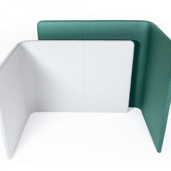 ACOUSTIQUE SHIELD HOOK - Cloison Acoustique Bureau Elégante pour Open-space