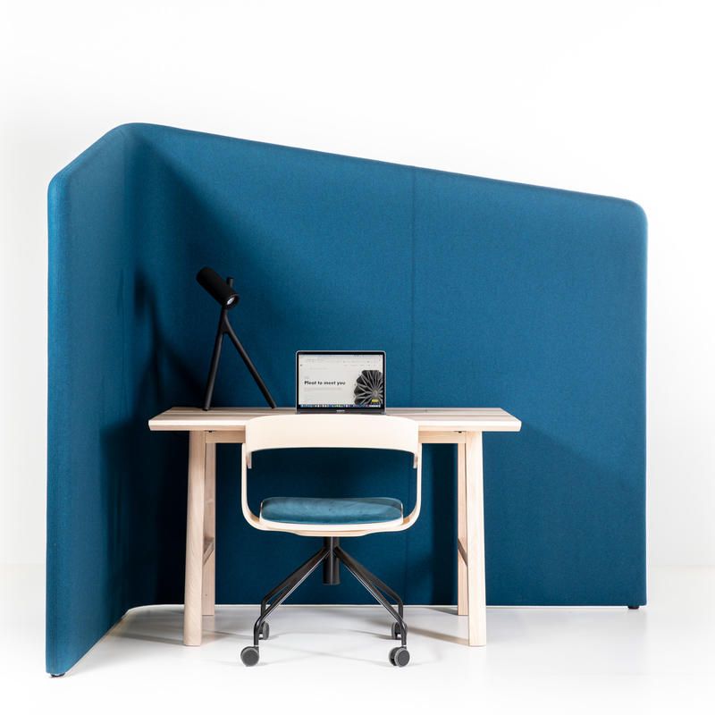Elegant Acoustic Office Partition for Open Space ACOUSTIC SHIELD HOOK