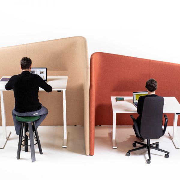 ACOUSTIC SHIELD HOOK - Elegant Acoustic Office Partition for Open Space