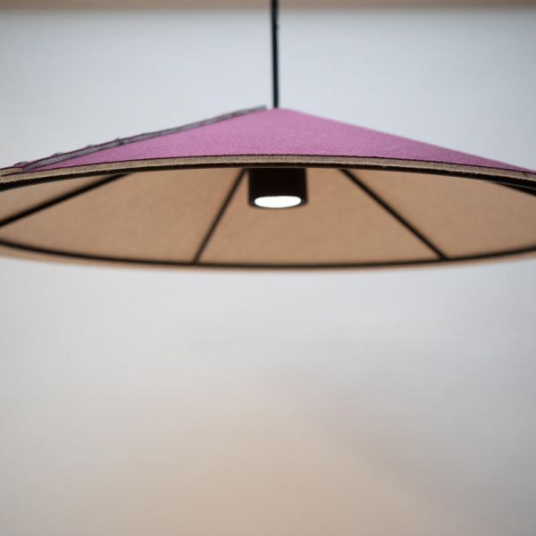 ACOUSTIC CONE - Acoustic Cone Shaped Light Fixture Office