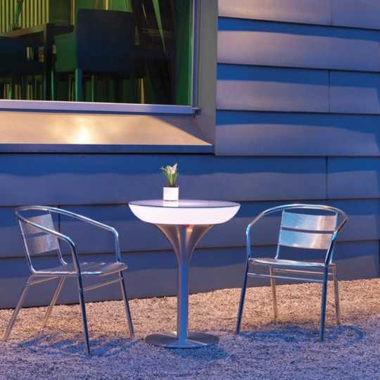 Lounge M75 Outdoor Table de Bar Lumineuse Ø60 - Moree