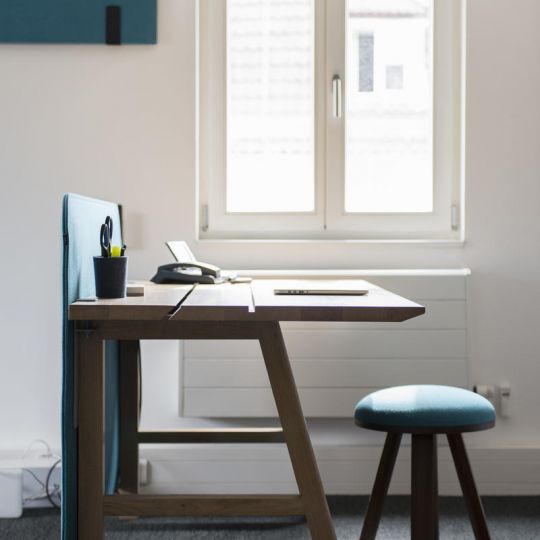 ACOUSTIQUEFRONT DESK - Cloison avant Acoustique pour Bureau