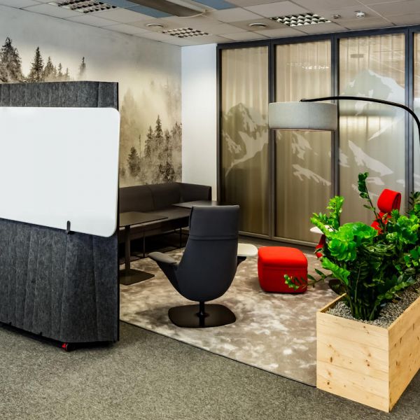 ACOUSTIC JET STANDING - Acoustic Floor Lamp Decorative Office