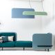 ACOUSTIQUE SHIELD LIGHT - Luminaire Suspendu Acoustique Décoratif Open-space