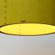 ACOUSTIQUE TROM - Suspension Acoustique Lumineuse en Forme de Cylindre Jaune