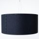 ACOUSTIQUE TROM - Suspension Acoustique Lumineuse en Forme de Cylindre noir