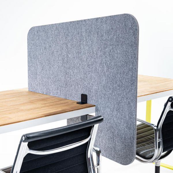 Cloison De Bureau En Acrylique/PVC - Séparateur De Confidentialité 30x40cm à 40x60cm - Anti-Bruit Et Distraction Visuelle Open Space
