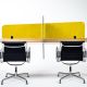 ACOUSTIC TRIPL DESK SPLIT - Acoustic Office Divider Open-space