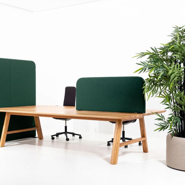 ACOUSTIQUE SHIELD DESK - Écran Acoustique de Bureau vert