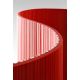 ACOUSTIQUE TWIST - Paravent Acoustique Cloison Amovible rouge