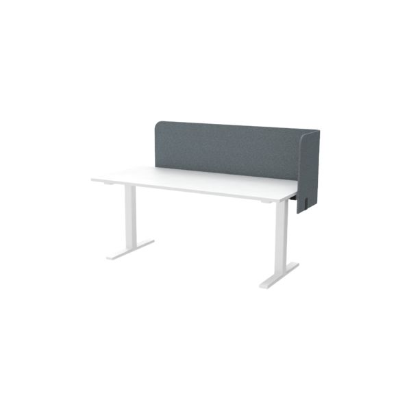 ACOUSTIC TRIPL WRAP DESK - Acoustic Private Workspace Partition