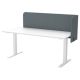 ACOUSTIC TRIPL WRAP DESK - Acoustic Private Workspace Partition