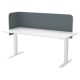 ACOUSTIC TRIPL WRAP DESK - Acoustic Private Workspace Partition