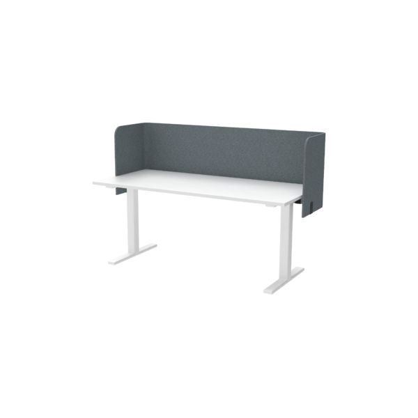 ACOUSTIC TRIPL WRAP DESK - Acoustic Private Workspace Partition